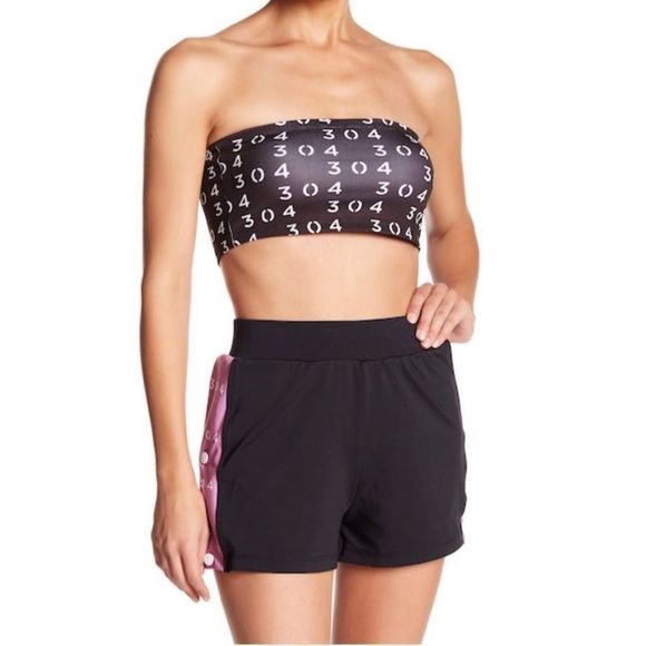 304 Other - 𝅺Printed Strapless Sports Bra